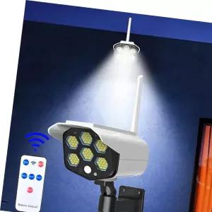 84SMD 충전식 태양광 LED 조명등 야외 벽등 센서등