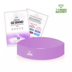 라텍스 요가 밴드 0.65mm 두께 헬스 스트레칭 운동 고무줄
