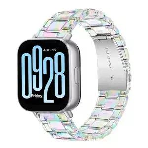 Redmi Watch 5 Active/5 Lite 용 22mm 투명 수지 스트랩 3 Correa Smartwatch 손목 밴드
