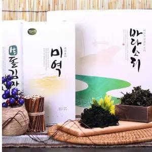 바다소리 미역 생돌김자반 2종 선물세트 명절 감사 선