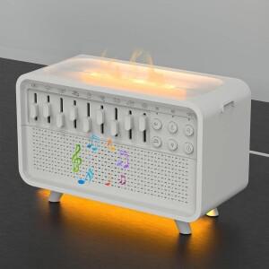 3in 1 Bluetooth 호환 스피커 백색 소음 수면 보조 야간 조명 가습기 올인원 기계 무료 8 Goup Nature Soun