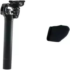 SR Suntour SP12 NCX 서스펜션 시트 포스트(보호 커버 포함) 31.6X350mm 블랙 VK1919