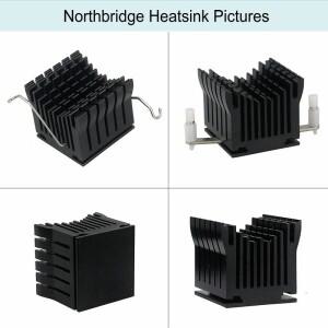 DIY 알루미늄 Northbridge 방열판 쿨러 마더 보드 라디에이터, 4cm 팬 포함, PC 컴퓨터 케이스, 사우스 노