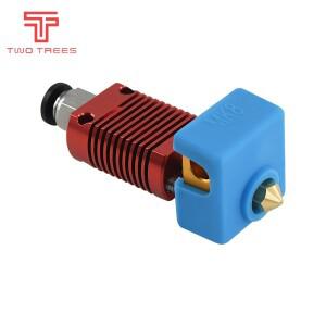 CR10 Hotend/CR10S J-head MK8 압출기 3D 프린터 부품, Ender 3/S 방열판 알루미늄 블록 노즐 + 실리콘 양