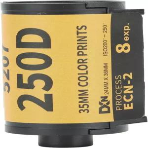 쿠잉테크 35mm 필름 롤 ECN 2 카메라 인쇄 135 200~250 광감도 컬러