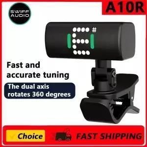 SWIFF Rufu A10R 기타 튜너 우쿨렐레 초보자용 전자 미니 휴대용