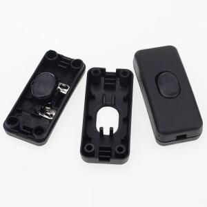 5개/몫 ON/OFF 인라인 스위치 블랙 테이블 램프 책상 조명 코드 110-250V