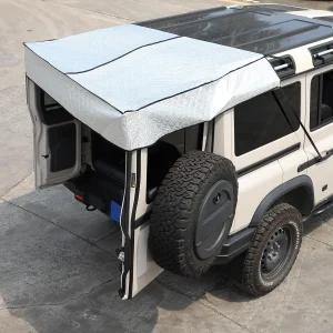 Tumukiw SUV 트렁크 캠핑 텐트는 INEOS Grenadier 2020-2025와 호환되며 캐노피 확장형 선쉐이드 커버와