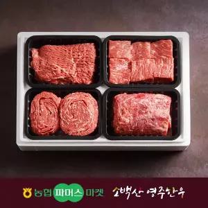 [냉장][농협영주한우]정성드림 정육혼합세트5호 (불고기/국거리(양지)/장조림/산적) / 2.4kg