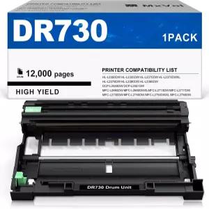 DR730 Drum Replacement for Brother Unit 1Pack NOT Toner Compatible with HL-L2350DW MFC-L2690DW