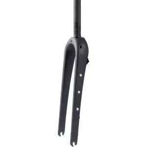WCS 700C 탄소 섬유 자갈 자전거 포크 1-1/8인치 스트레이트 스티러 플랫 마운트 브레이크 퀵 릴리즈