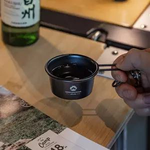 캠핑 티타늄 시에라 소주잔 60ml 1P 계랸 손잡이 술잔 캠핑소주잔 캠핑술잔