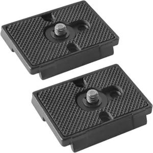 1/4 -20 Bogen 3157N Manfrotto 200PL-14 RC2 카메라 삼각대용 Regetek 2팩 퀵 릴리즈 플레이트 BHQ2