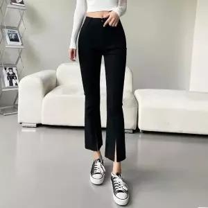[하프클럽/골피아]여성 메소니 스판 앞트임 부츠컷 팬츠 3color