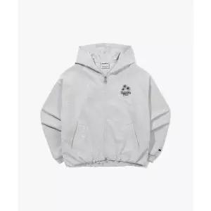 디아도라 diadora 블루밍 벌룬 후드 자켓 우먼 멜란지그레이 MELANGE GREY D6122LFT03MGL 456945