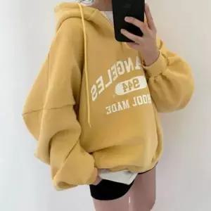 [하프클럽/]후드티 여성 기모 맨투맨 레터링 루즈핏 긴팔 티셔츠 2컬러