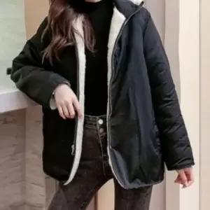 친절한탄씨 여성 후리스 양면 점퍼 뽀글이 자켓 캐주얼 아우터 양털후리스집업 바람막이 양털자켓