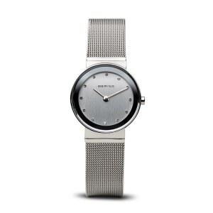 BERING Time Women Slim Watch 10126000 26MM Case Stainless Steel ScratchRe Collection Strap Classic
