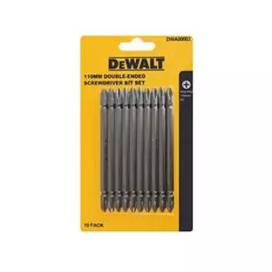 디월트 양날 PH2 도금비트날 DWA00002 110mm 10개입 양날비트날