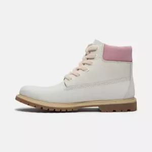 팀버랜드 TIMBERLAND 여성 프리미엄 6인치 워터프루프 부츠 - 미디엄 베이지 풀 그레인 A2HR8-EX4