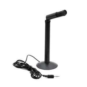 휴대용 스테레오 스탠드형 마이크 AUX 3.5mm PC용 노트북용