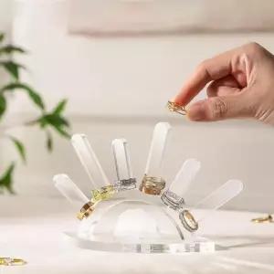 선반 쏘투 꽂이 스탠드 반지 활영소품 진열대 받침대 아크릴거치대