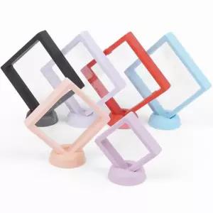 케이스 악세사리 투명필름 주얼리쇼케이스 3D입체액자 액자 돌반지압화 악세사리액자케이스 압화액자