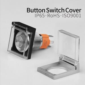 WINDOO 12mm 하이헤드 버튼 스위치(커버 포함) 투명 보호 커버 방수