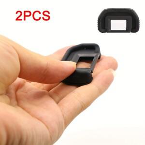 2pcs 카메라 고무 아이 컵 EB EyeCup 접안 렌즈 Canon EOS 60D 50D Mark II 6D2 80D 70D 40D 30D 20D 10D