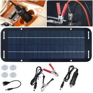 60W 태양광 패널 12V Olt 트리클 배터리 충전기 RV 밴 보트 키트용 주택용