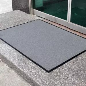 더크린 해피론 현관매트 60X90cm 그레이/현관/매트/발판/업소용/바닥/출입구/미끄럼방지/사무실/베란다