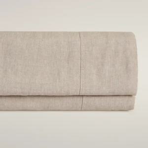 ZARA 워시드 린넨 플랫시트(160G/M²) - 라이트 베이지 6150/089/052
