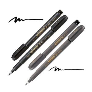 ZEBRA 제브라 붓펜 브러쉬펜 캘리그라피 캘리펜 후데사인 WF1 WF2