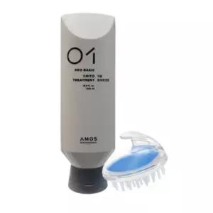 아모스 키토트리트먼트 500ml+샴푸브러쉬 헤어단백질
