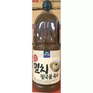 (프리미엄 1.8L) 멸치육수/맛있는/잔치국수/진국/소스/업소/식당용/된장찌개/진한/가정용/식자재/감칠맛
