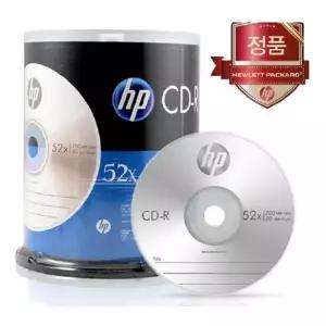 HP CD-R 52x 100장 700MB
