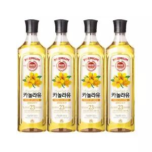 사조 해표 카놀라유 900mLX4개