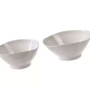 사각냉면기 2호 이천도자기 20.5cm 미색라인 2WBFF004R9