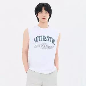 [하프클럽/체이스플러스]남성 그래픽 나시 티셔츠 FCRK5912E