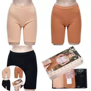 여성속바지 면스판 5부 롱 여성 드로즈 사각팬티 속옷 속바지 3매