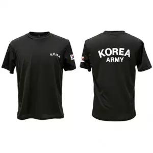 ROKA 로카티 쿨링 반팔 코리아아미 로카 티셔츠 DD-13474