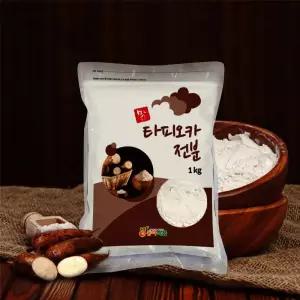 동아식품 타피오카 전분 1kg 밀가루찹쌀 대용 버터떡 재료 419421