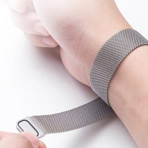 밀라노 자석 스틸  12mm 금속 마그네틱 시계 호환용 호환용 DW Longines Casio Tissot Huawei Garmin Samsu