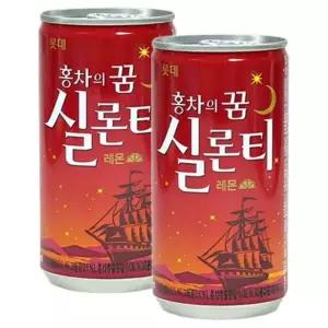 롯데실론티 블랙티 홍차 롯데 음료수 실론티 30캔 175ml