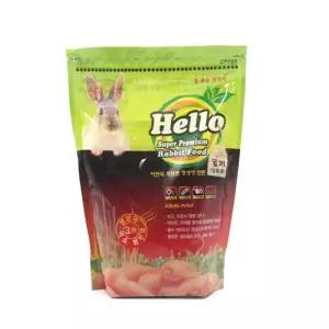 업위드 HELLO 큰토끼 사료 프리미엄 성토용 1.1KG 티모시사료 티모시건초 토끼간식