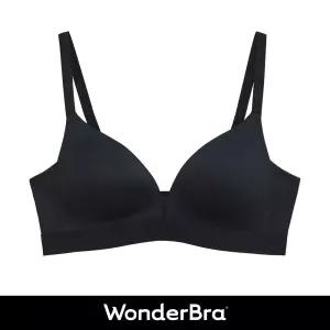 [Wonderbra] 볼륨스포츠 아웃밴드 브라 블랙 WBWBR6O04T