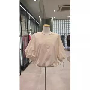 ZOOC 쥬크 드로우 스트링 블루종 블라우스 Z243MSC003 431537