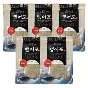 [신건호멸치] 국내산 서해안 뱅어포 4장(50g) x 5봉 / 총 20장