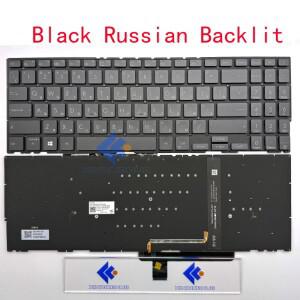 XIN-러시아어-미국어 백라이트 노트북 키보드(ASUS ZenBook UX564 Q538E