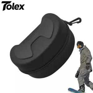 Tolex 스키 스노보드 고글 박스 하드 EVA 휴대용 보호 케이스 방수 충격 방지 쉘 액세서리